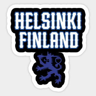 Helsinki Finland Sticker